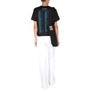 RAF SIMONS Graphic Print Cotton T-Shirt Women BLACK T-Shirts & Tops